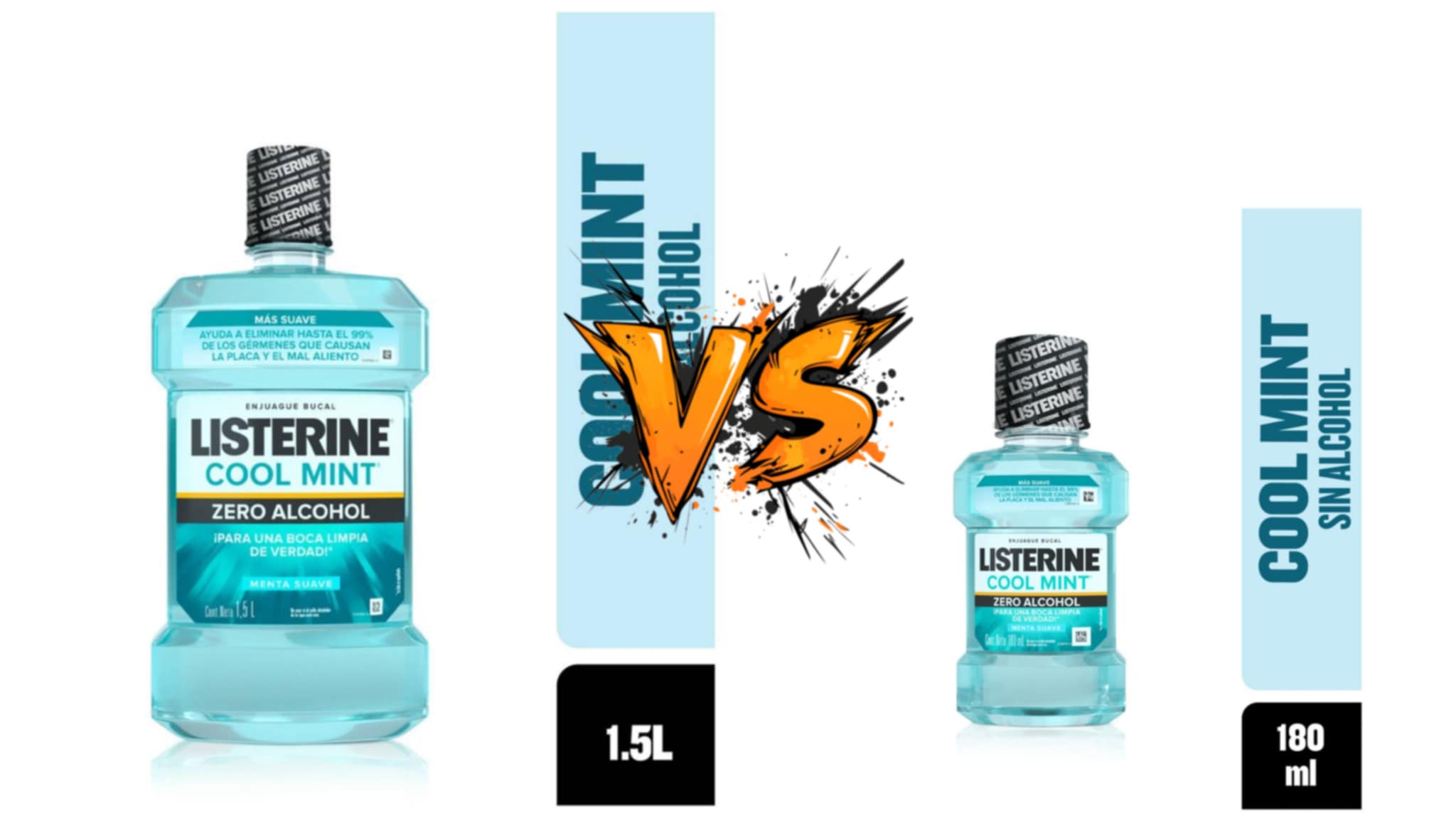 Comparación Listerine