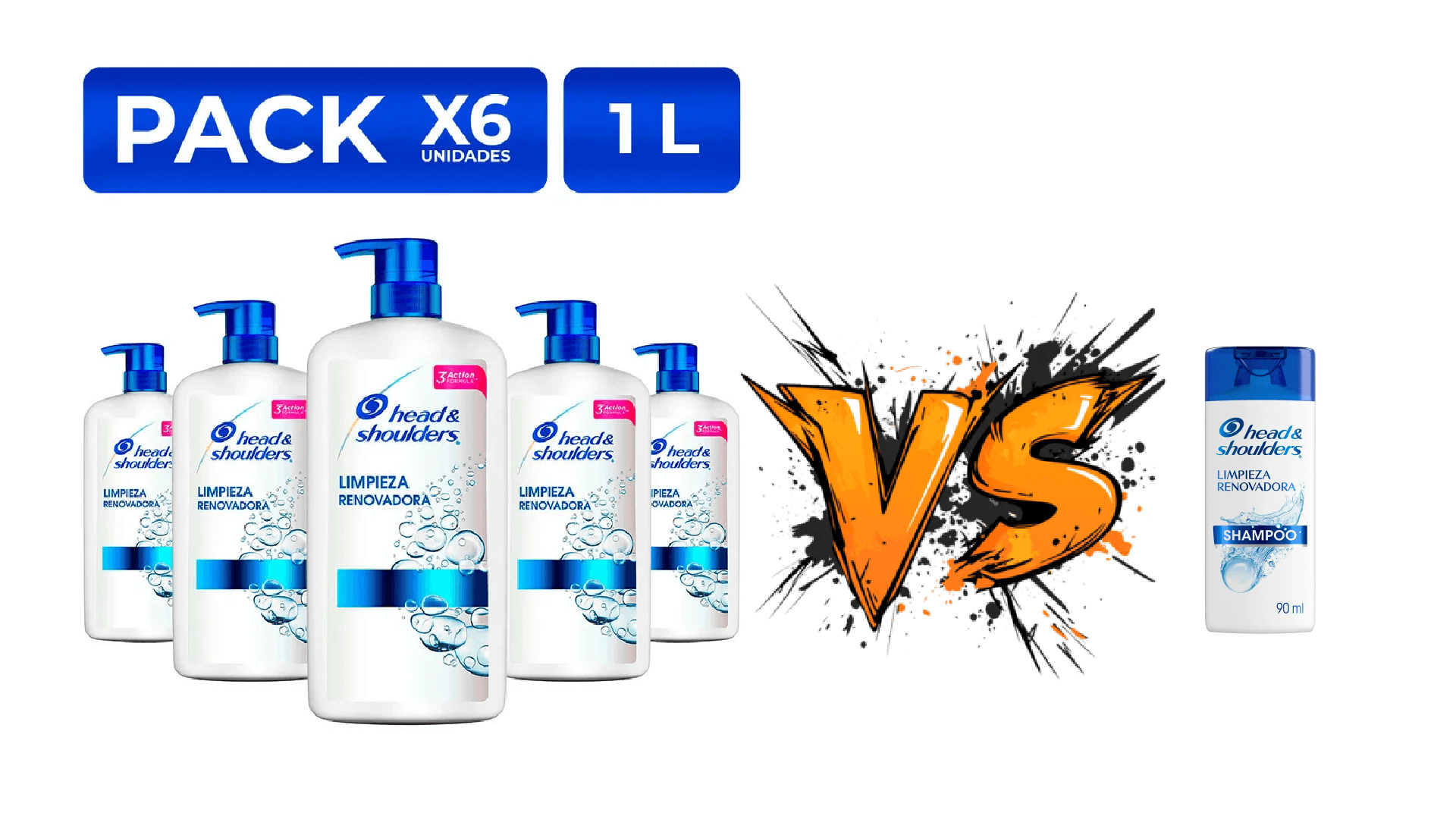 Comparación Shampoo